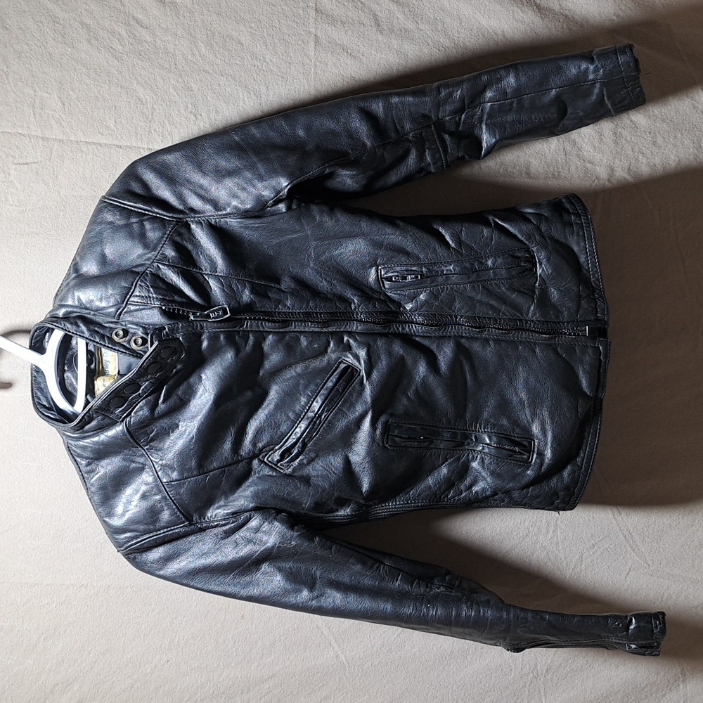 Woman's AMF Harley Davidson leather jacket